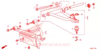 TRIANGLES AVANT pour Honda FOURTRAX 680 RINCON de 2023