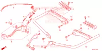 PEDALE   REPOSE PIED pour Honda FOURTRAX 520 FOREMAN 4X4 BASE de 2023