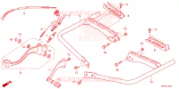 PEDALE   REPOSE PIED pour Honda FOURTRAX 520 FOREMAN 4X4 EPS de 2023