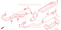 SILENCIEUX D'ECHAPPEMENT pour Honda FOURTRAX 520 FOREMAN 4X4 EPS de 2023