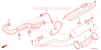 SILENCIEUX D'ECHAPPEMENT pour Honda FOURTRAX 520 FOREMAN 4X4 EPS de 2023