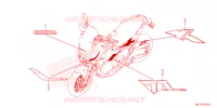 AUTOCOLLANTS pour Honda X ADV 750 -4ED- de 2024