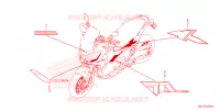 AUTOCOLLANTS pour Honda X ADV 750 de 2024