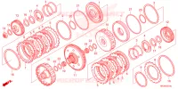 EMBRAYAGE pour Honda FOURTRAX 420 RANCHER 4X4 AT DCT EPS de 2024