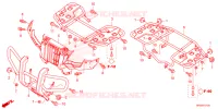 SUPPORT pour Honda FOURTRAX 520 RUBICON DCT IRS EPS de 2023