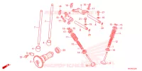 ARBRE A CAMES   SOUPAPE pour Honda FOURTRAX 420 RANCHER 2X4 BASE de 2024