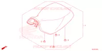 SELLE pour Honda FOURTRAX 420 RANCHER 2X4 BASE de 2024