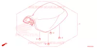 SELLE pour Honda FOURTRAX 520 FOREMAN 4X4 ES EPS de 2024