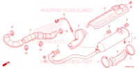 SILENCIEUX D'ECHAPPEMENT pour Honda FOURTRAX 520 FOREMAN 4X4 ES EPS de 2024