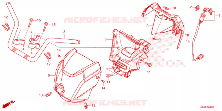 GUIDON Honda ATV 520 FOURTRAX 2024  TRX520FM2R