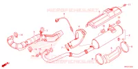 SILENCIEUX D'ECHAPPEMENT pour Honda FOURTRAX 520 FOREMAN RUBICON 4X4 EPS de 2024