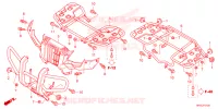 SUPPORT pour Honda FOURTRAX 520 FOREMAN RUBICON 4X4 EPS de 2024