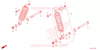 AMORTISSEUR ARRIERE pour Honda FOURTRAX 520 RUBICON IRS EPS de 2024
