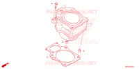 CYLINDRE pour Honda FOURTRAX 520 RUBICON IRS EPS de 2024