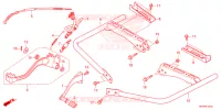 PEDALE   REPOSE PIED pour Honda FOURTRAX 520 FOREMAN 4X4 BASE CM de 2024