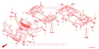 SUPPORT pour Honda FOURTRAX 520 FOREMAN 4X4 BASE CM de 2024