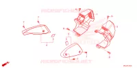 COUVERCLE LATERAL pour Honda CB 1000 R de 2024