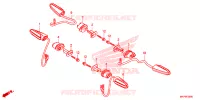 CLIGNOTANT pour Honda CB 500 F ABS de 2023