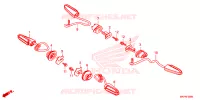 CLIGNOTANT pour Honda CBR 500 R ABS de 2023