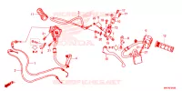 LEVIER DE GUIDON   CABLE   COMMODO pour Honda CBR 500 R ABS de 2023