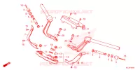 GUIDON   TE DE FOURCHE pour Honda GL 1800 GOLD WING DCT de 2023