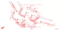 GUIDON   TE DE FOURCHE pour Honda GL 1800 GOLD WING de 2023