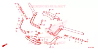 GUIDON   TE DE FOURCHE pour Honda GL 1800 GOLD WING TOUR DCT AIRBAG de 2023
