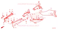 COUVERCLES LATERAUX pour Honda GL 1800 GOLD WING TOUR DCT de 2023