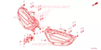 FEUX ARRIERE pour Honda GL 1800 GOLD WING TOUR DCT de 2023