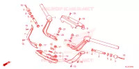 GUIDON   TE DE FOURCHE pour Honda GL 1800 GOLD WING TOUR de 2023