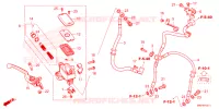 MAITRE CYLINDRE DE FREIN AVANT pour Honda CB 500 X ABS de 2023
