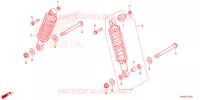 AMORTISSEUR ARRIERE pour Honda FOURTRAX 520 RUBICON DCT IRS EPS 3CM de 2024