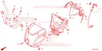 GUIDON pour Honda FOURTRAX 520 RUBICON DCT IRS EPS 3CM de 2024