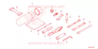 OUTIL pour Honda FOURTRAX 520 RUBICON DCT IRS EPS 3CM de 2024