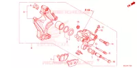 ETRIER DE FREIN ARRIERE pour Honda REBEL 1100 DCT TOURING de 2023