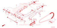 BRAS OSCILLANT pour Honda REBEL 1100 DCT de 2023