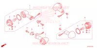 CLIGNOTANT pour Honda Z 125 MONKEY ABS de 2023