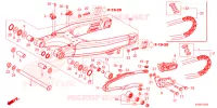 BRAS OSCILLANT pour Honda CRF 250 R de 2024