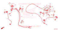 LEVIER DE GUIDON   CABLE   COMMODO pour Honda CRF 250 R de 2024