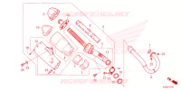 SILENCIEUX D'ECHAPPEMENT pour Honda CRF 250 R de 2024