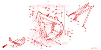 CADRE pour Honda CRF 450 R de 2024