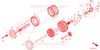 EMBRAYAGE pour Honda CRF 450 R de 2024