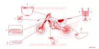AUTOCOLLANTS pour Honda CRF 450 RWE de 2024