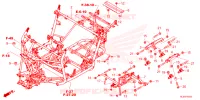CADRE pour Honda TALON 1000 XS FOX LIVE de 2023