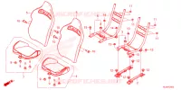 SELLE pour Honda TALON 1000 XS FOX LIVE de 2023