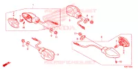 CLIGNOTANT pour Honda MSX GROM 125 SF de 2021