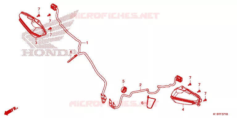 CLIGNOTANT AVANT Honda SCOOTER 350 FORZA 2021  NSS350AM_2TH