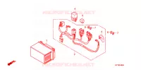 BATTERIE pour Honda SCOOPY 110 de 2012