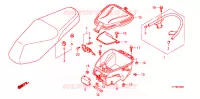 SELLE pour Honda SCOOPY 110 de 2012