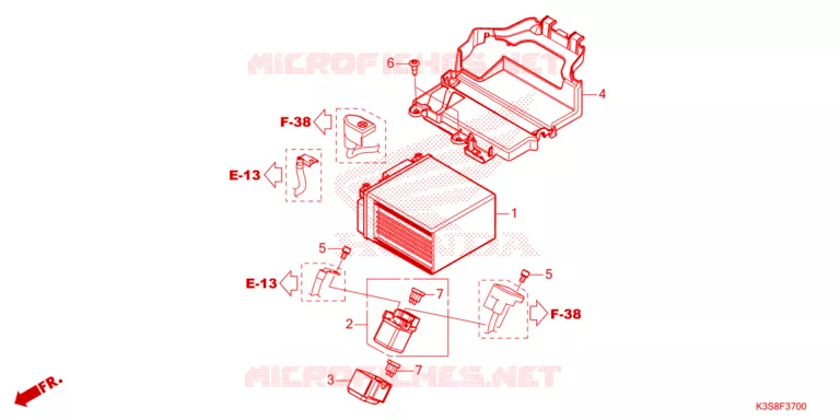 BATTERIE Honda MOTO 300 CL 2023  CL300AP
